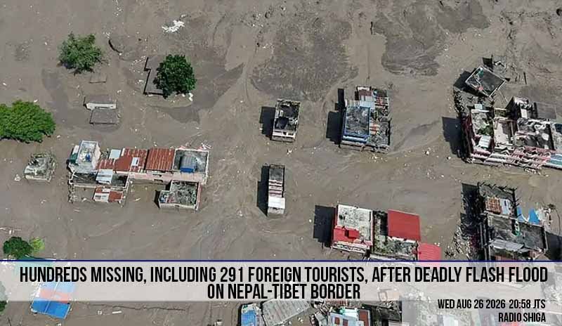Imagem ilustrativa sobre Enchentes no Nepal e no Tibete: mais de 300 desaparecidos e 17 mortos após deslizamento